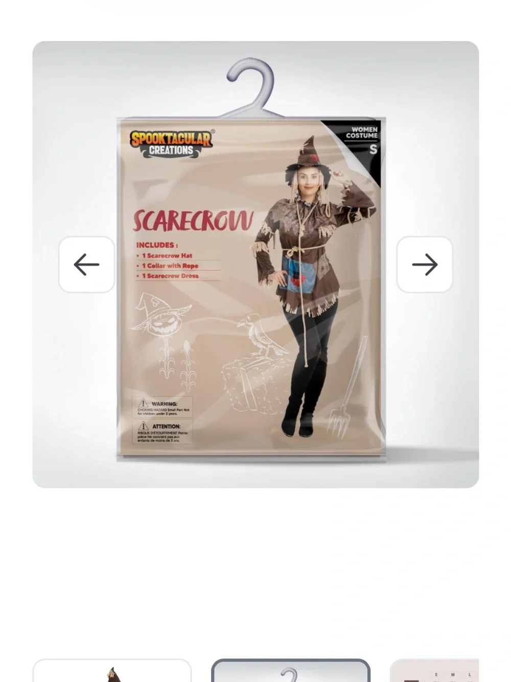 Spooktacular Creations Halloween Women Scarecrow Costume